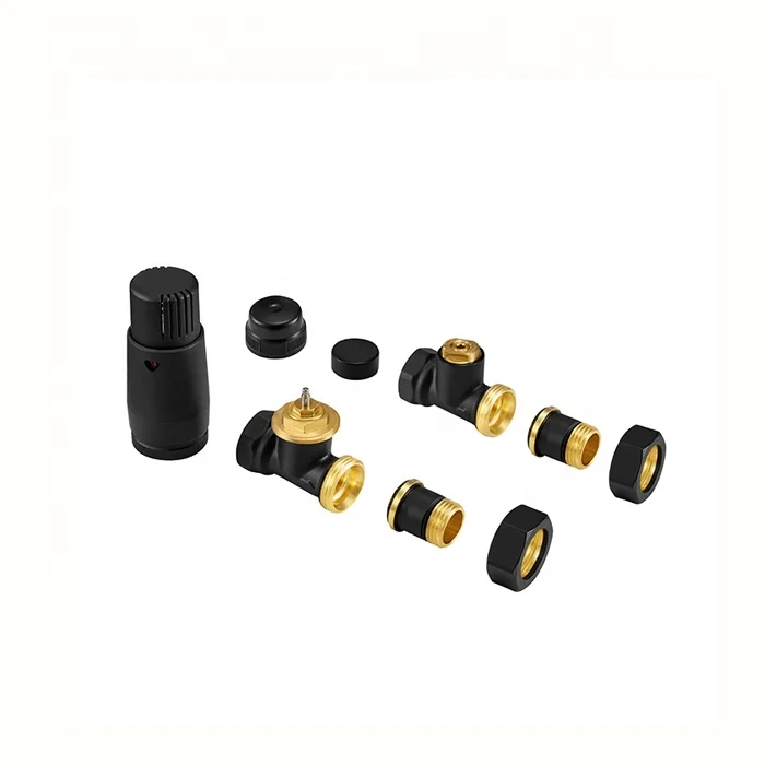 2023 New Design of TRV Straight Thermostatic Radiator Valve  For  Floor Heating System