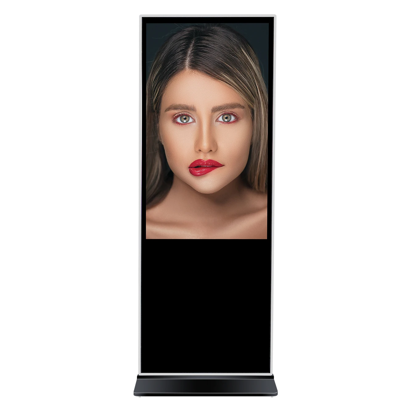 55 inch advertising led screen android system ultra thin lcd advertising display 1G+8G advertising display monitor