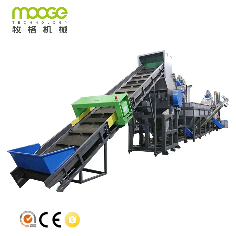 Plastic PS washing recycling line