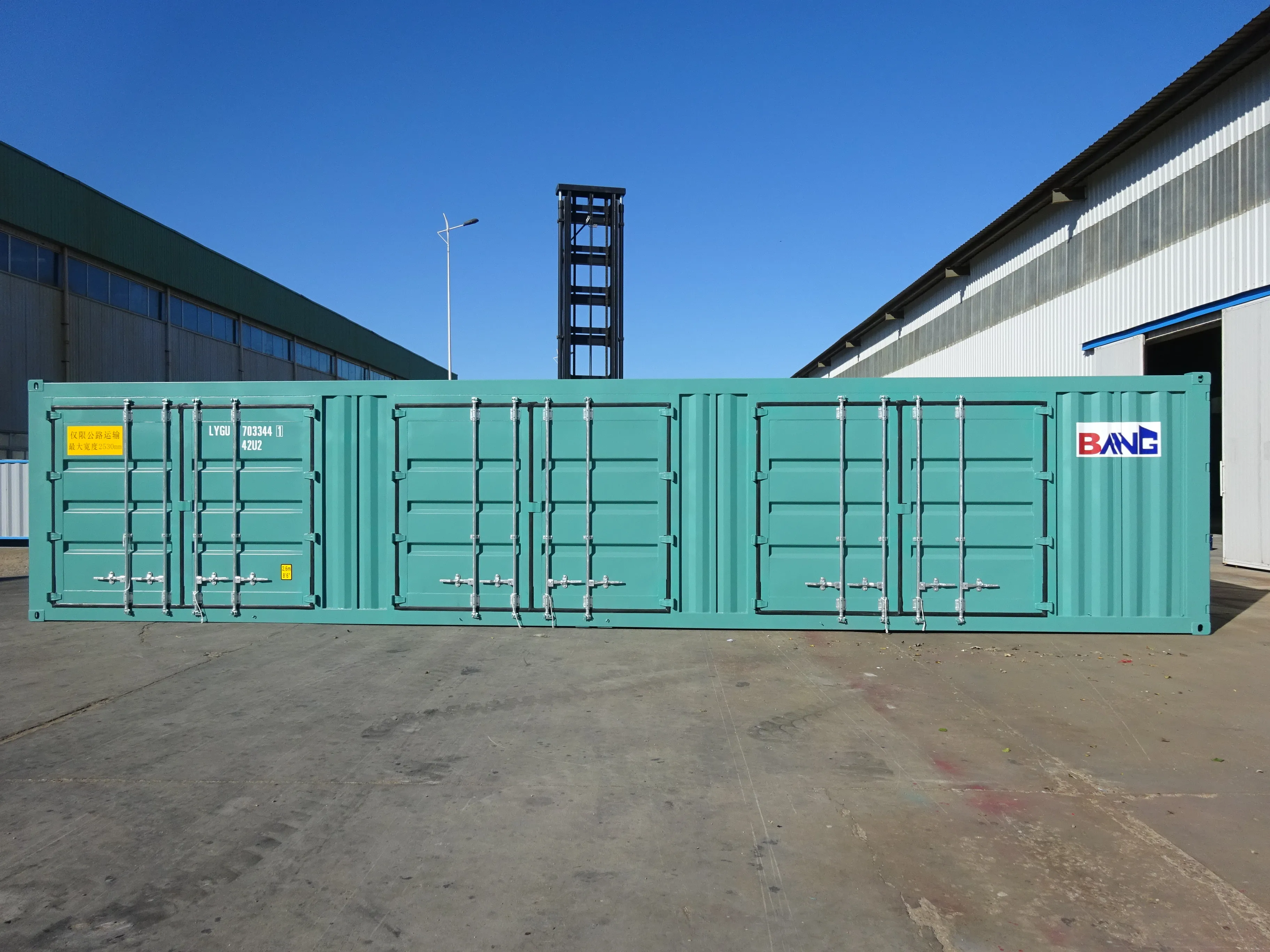 
40HC transport open side container special container 