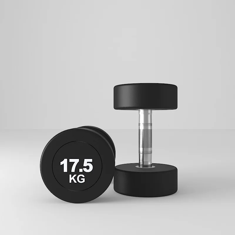 ONESTARSPORTS Good Quality Round Rubber Dumbbell Weight Set Price Coated Dumbbell For Sale