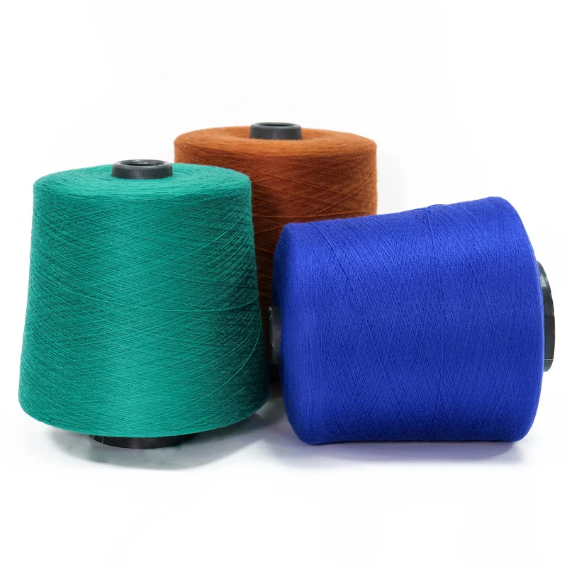 Hot Selling Blended Yarn 28S/2 Anti-pilling Sweater Knitting Yarn 50% Viscose 28% PBT 22% Nylon Yarns