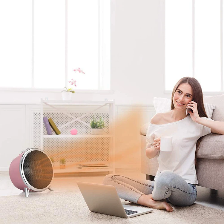 
Hot sale quiet 50dB sound Fast heating Overheat Protection ETL Listed hot air blower space heater 