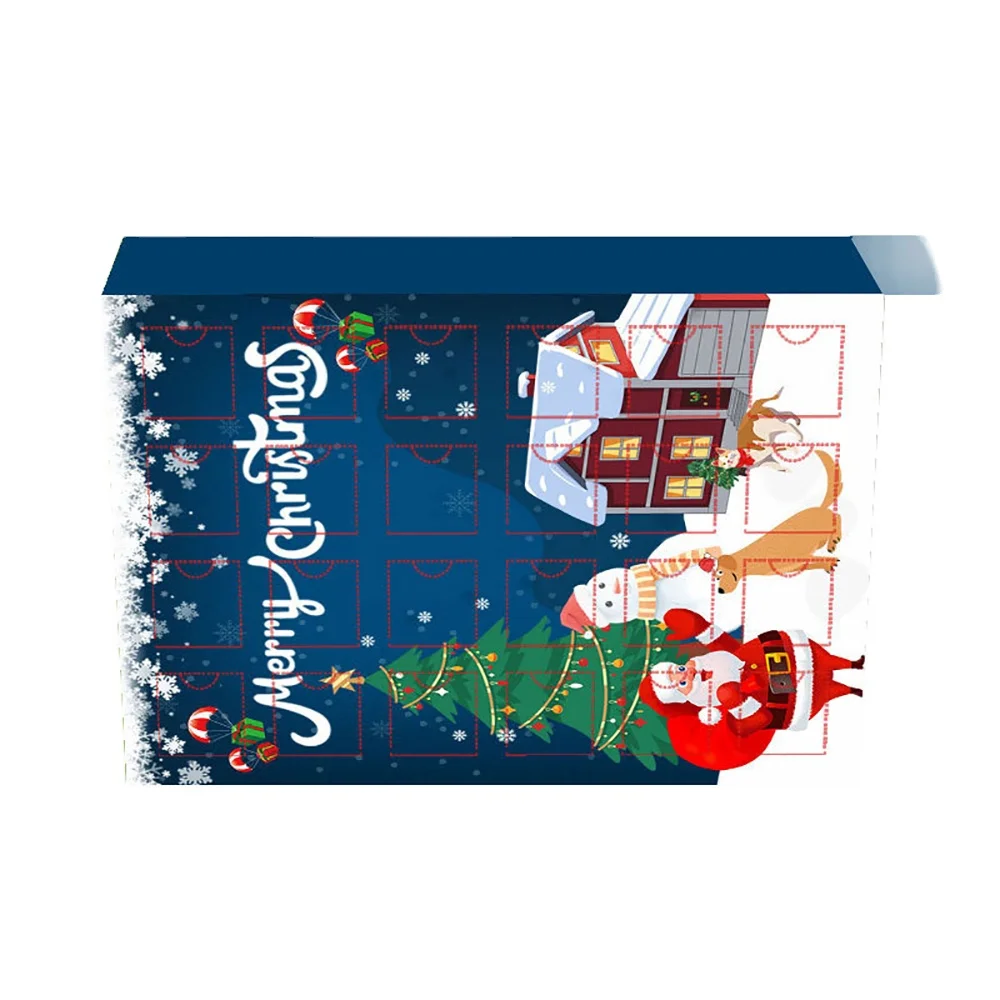 Source Factory Hight Manufacturing Christmas Present Fidget Spinner Advent Calendar And Fidget Advent Calendar Toy