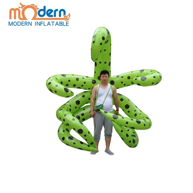 Attractive beautiful dance inflatable octopus costume for Carnival performance