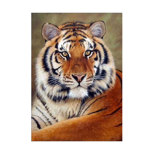 Diamond Painting 5D Tiger Short Lint Diamond Painting Gifts