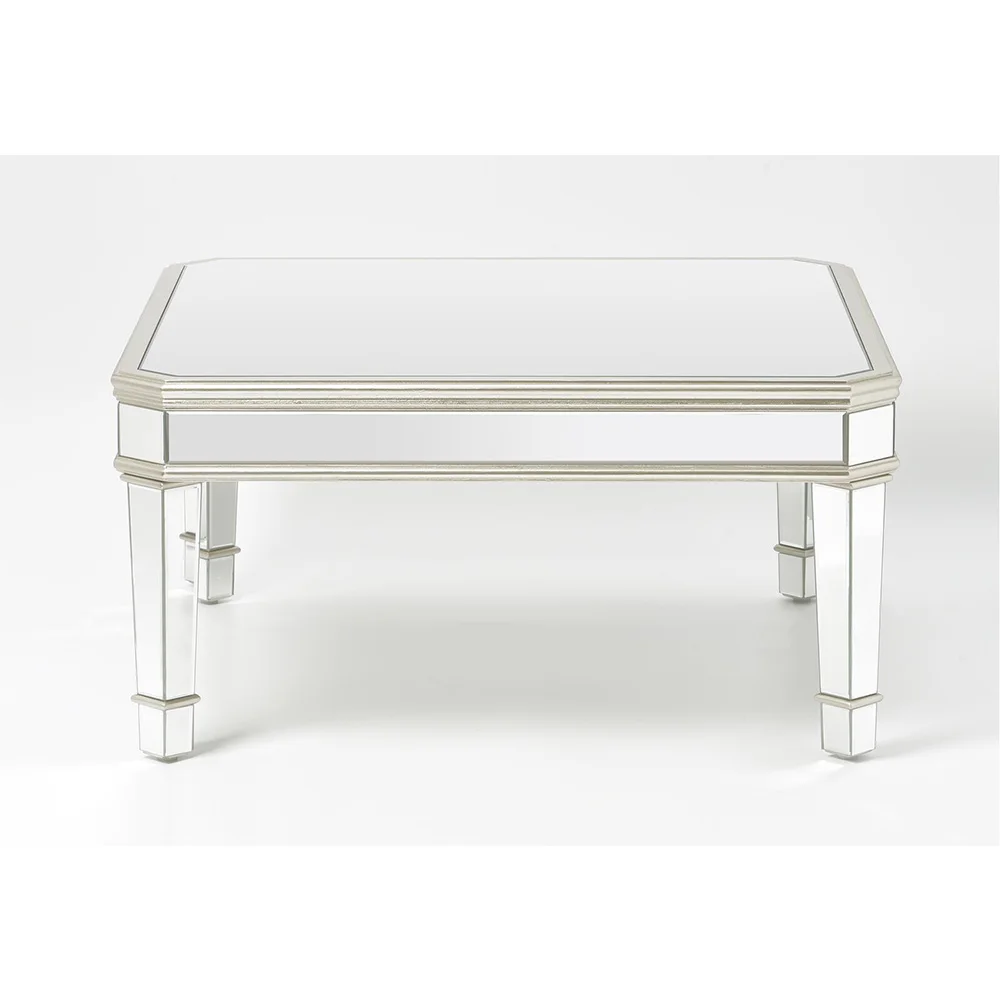 Luxury Sparkle Living Room Furniture Bling Crushed Mirrored Crystal Coffee Table center Tea Table