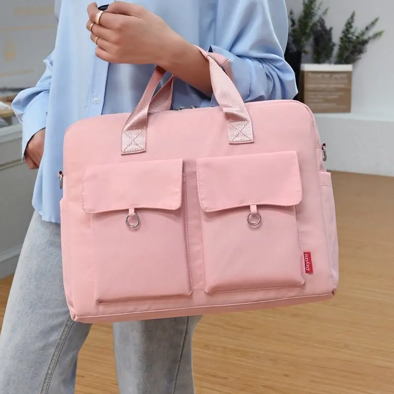 Factory Custom Logo Laptop Bag Multi Function Waterproof Traveling Business Computer Shoulder Bag For Men and women