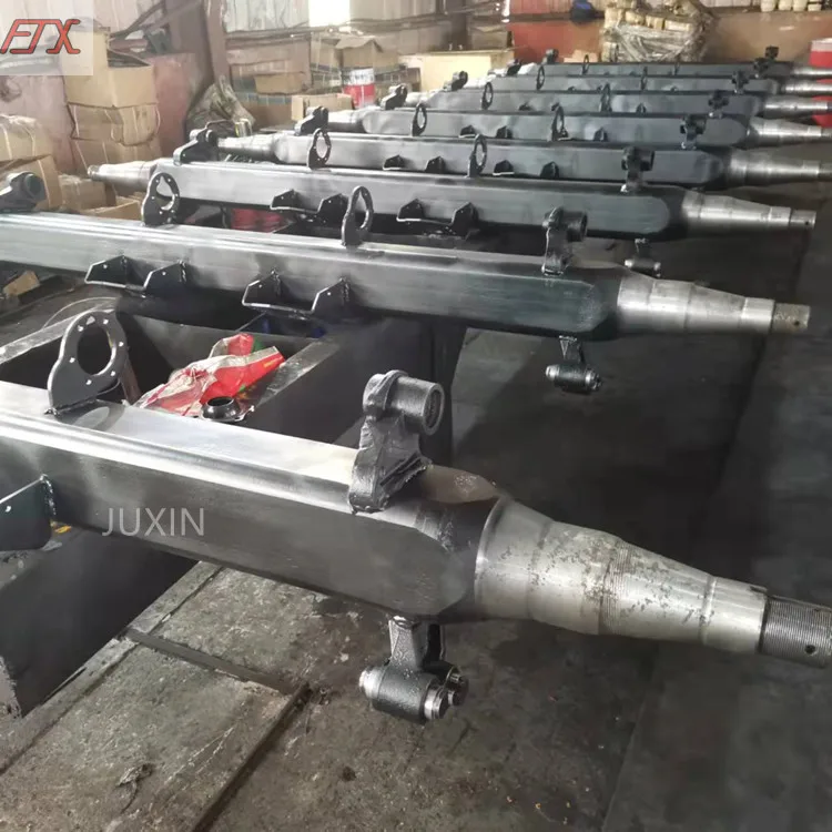 Juxin Heavy Duty Trailer Parts Axle 13t German Type Axle Caravan Mover For Sale