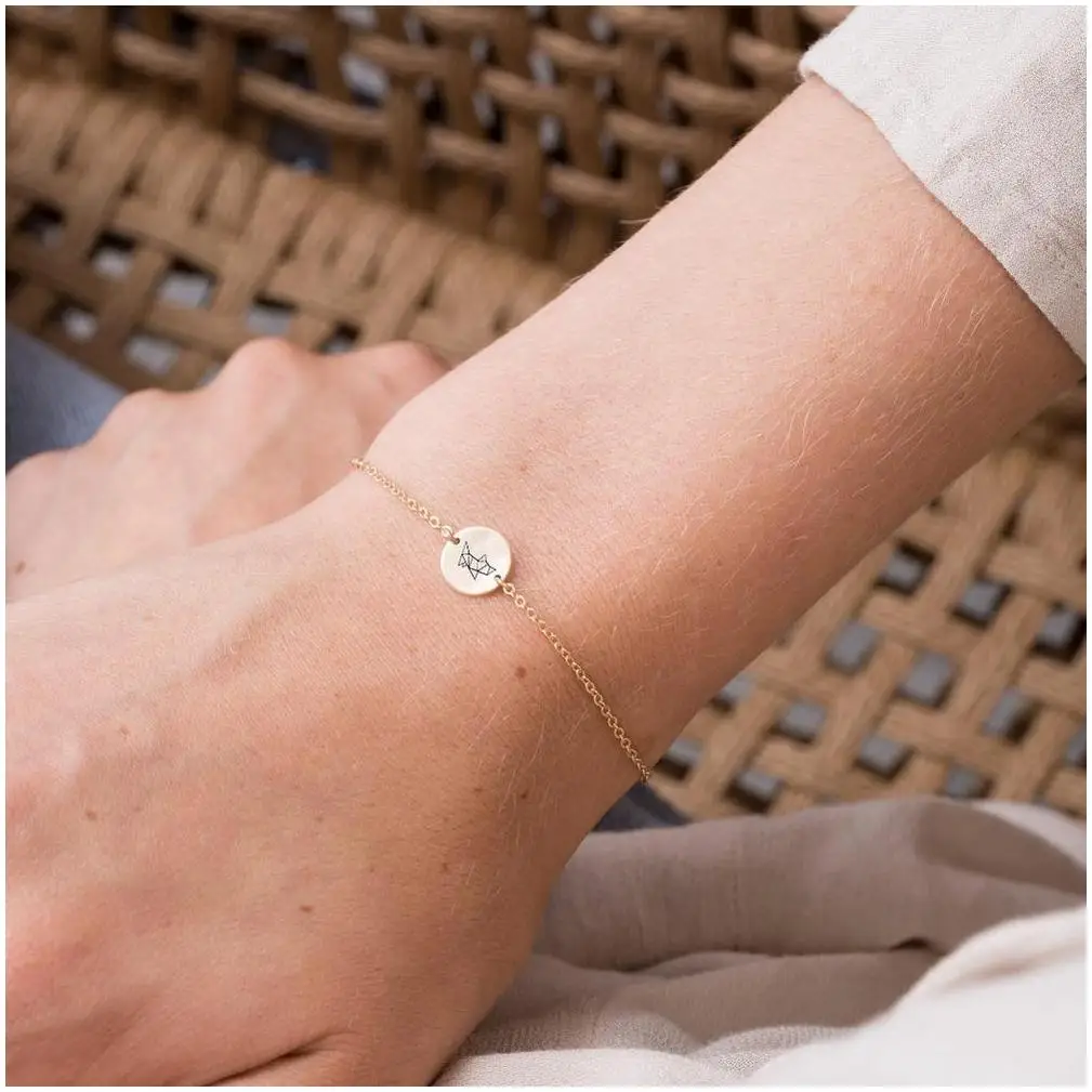 eManco Custom Stainless Steel Fine Jewelry Bracelets Bangles Bead Real Gold Resin Wholesale Led Copper 14K Multilayer Bracelet