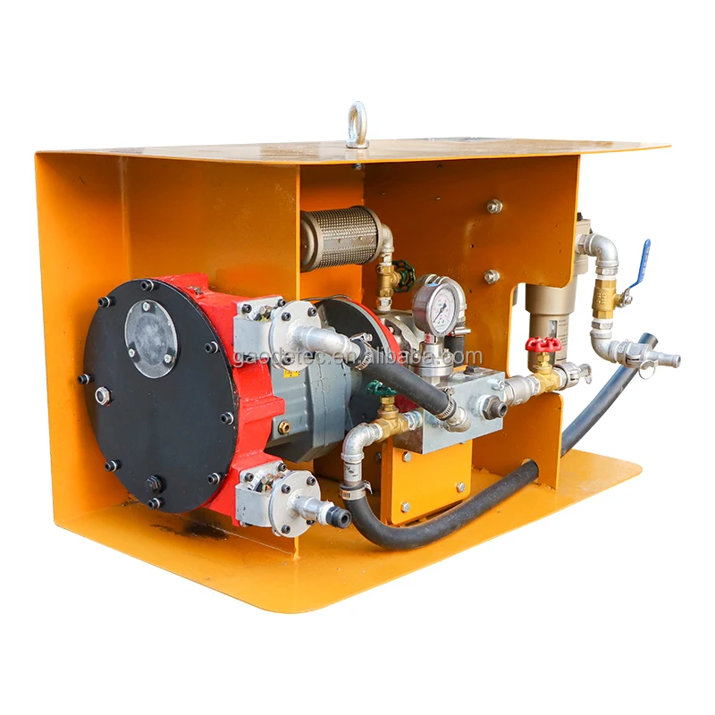 4kw Air motor driven automatic regulation 100-600L/h admixture dosing unit for dry and wet spraying