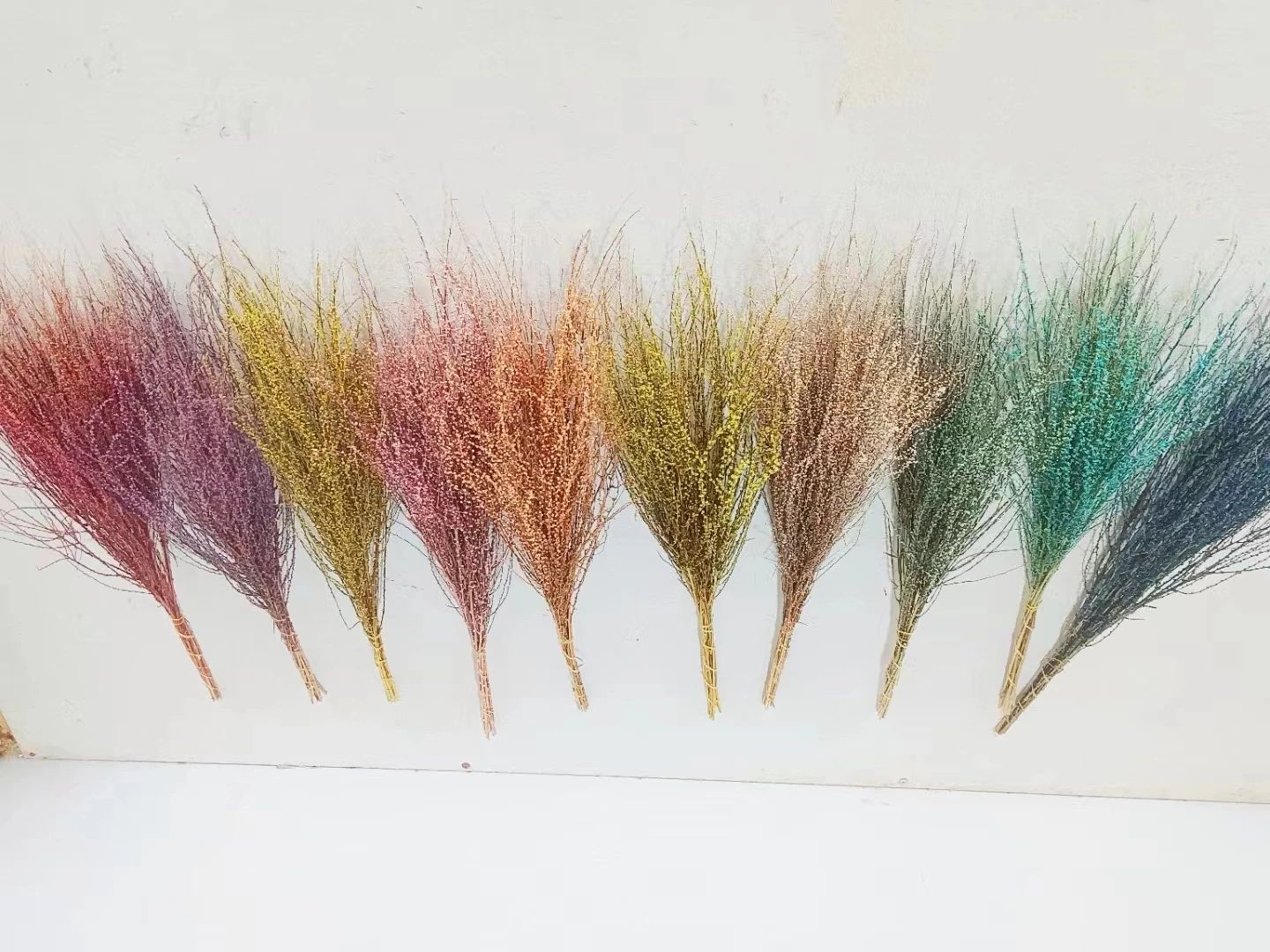 dried natural snow grass flower,natural tree twig for home decoration and floral arrangement