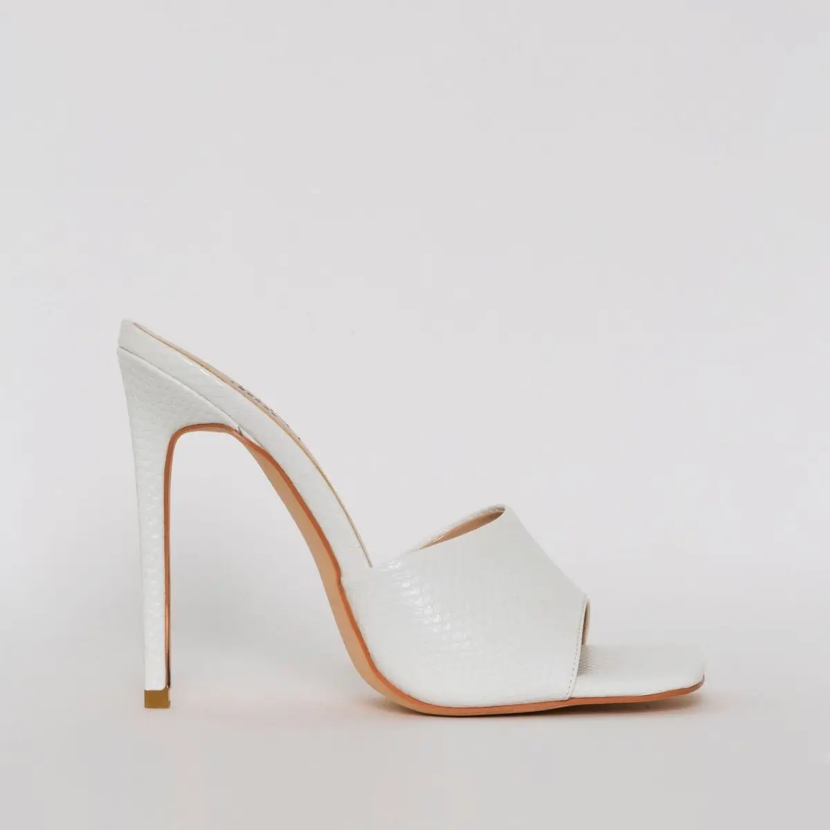 
 Женские туфли со змеиным принтом, туфли без задника на высоком квадратном каблуке, большой размер, 2020  