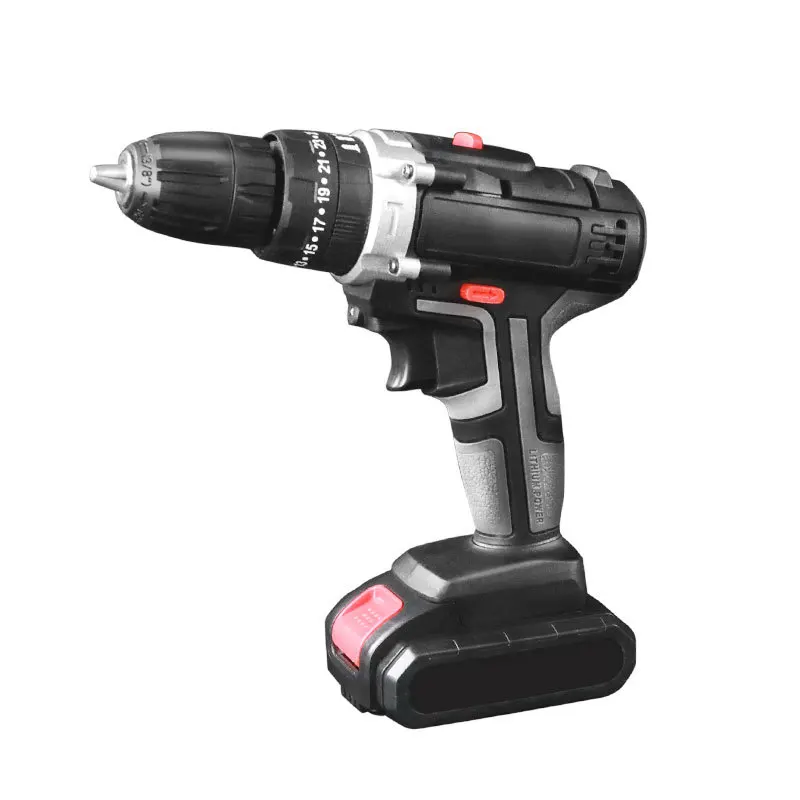 Перезаряжаемая аккумуляторная дрель, 18 в, электрическая отвертка, Китай, распродажа, ручные электроинструменты с двойной скоростью