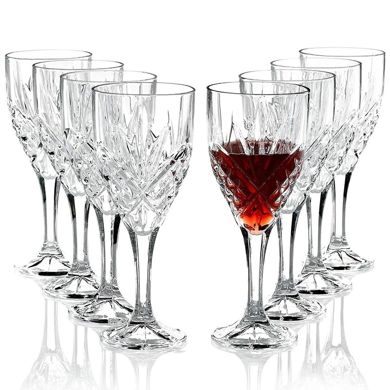 
Wholesale Customize 240ml Lead Free Crystal Red Wine Goblet Glass,Dublin Crystal Glass Goblets Clear 