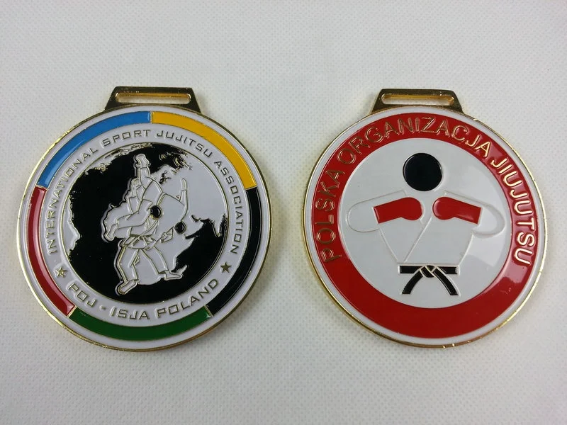 Factory price custom Judo metal Jiu-jitsu BJJ medal