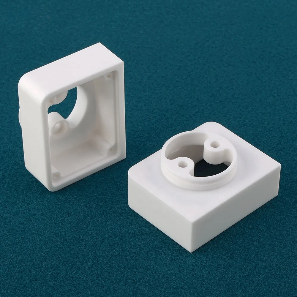 Strictly controlled CNC machining center customized teflon POM plastic parts acrylic ABS construction machinery parts