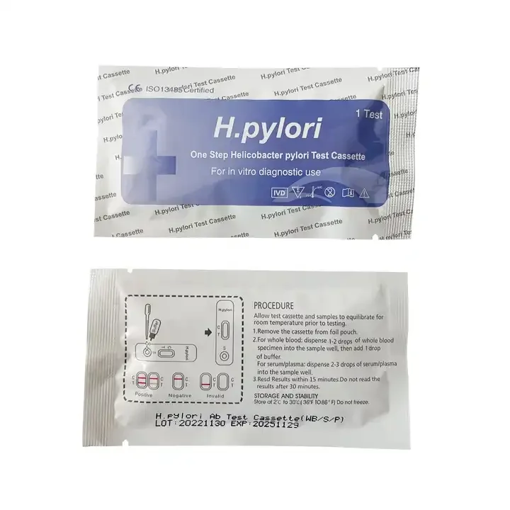 SCIENSMED Test Kit for Helicobacter Pylori Ab Whole Blood Cassette