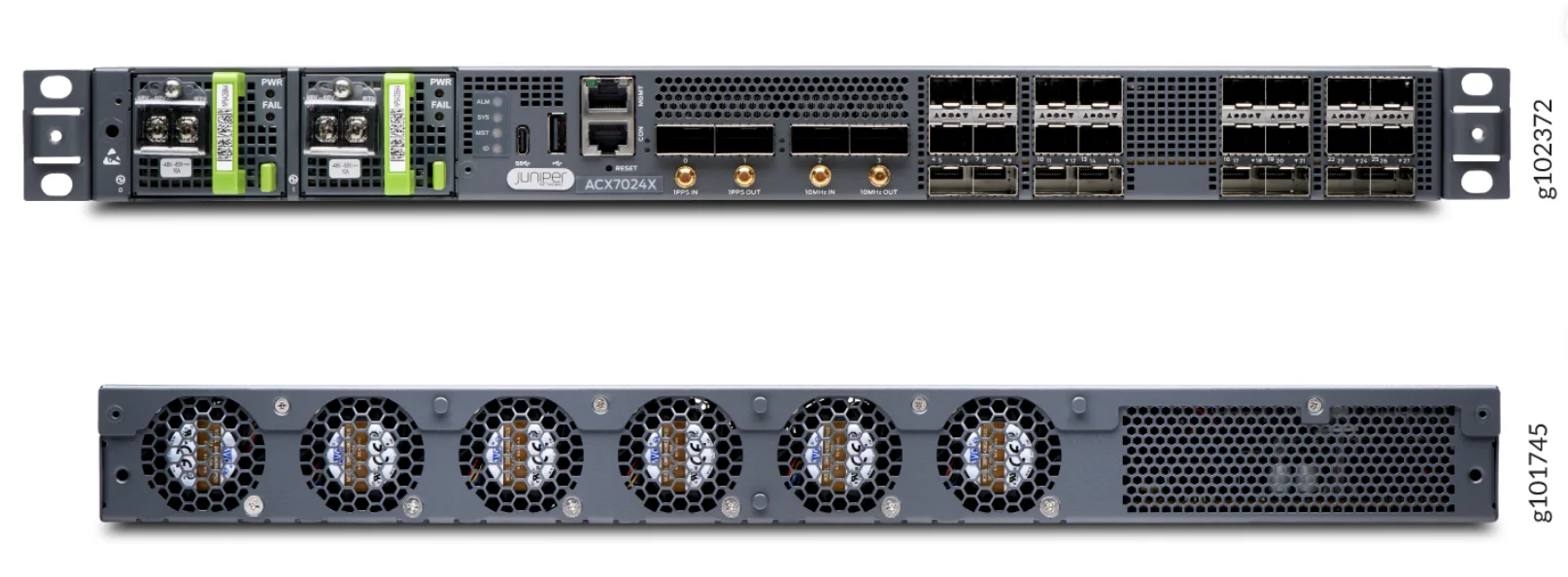 2024 ACX7024-DC-1PSU POE Stackable SNMP QoS Functionality juniper router  with 1-Year Warranty