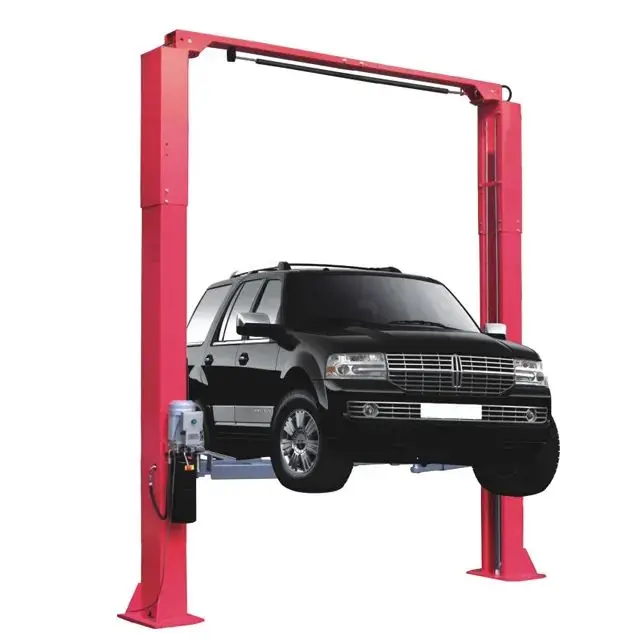 China Cheap price clearfloor two post car lift for homegarage