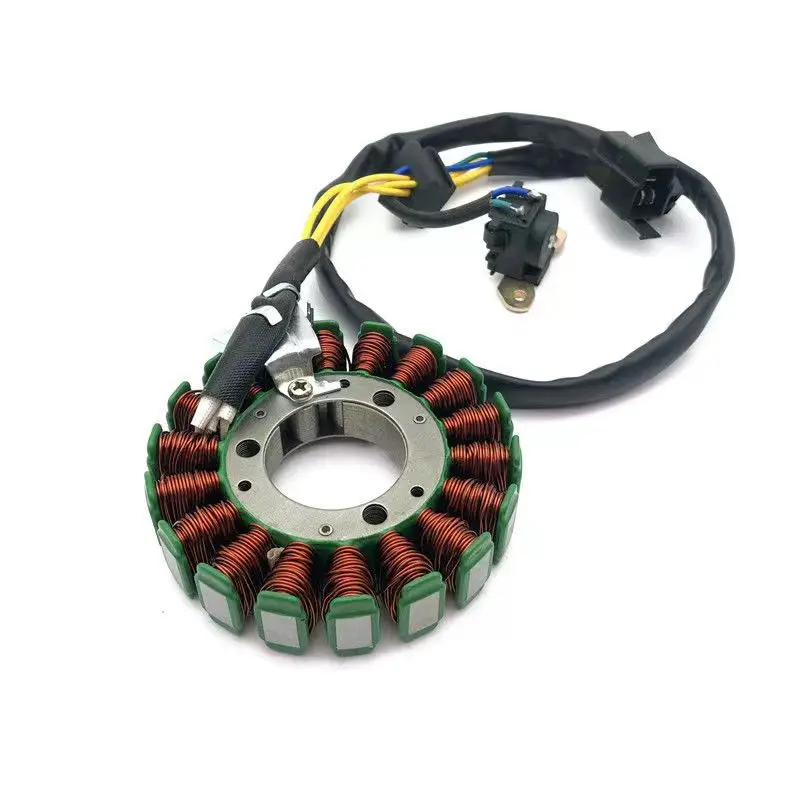 Ignition coil/stator/rotor of motorcycle engine