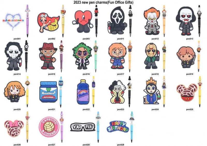 wholesale new  Wholesale Focal Beads pvc Beads for Pens Making