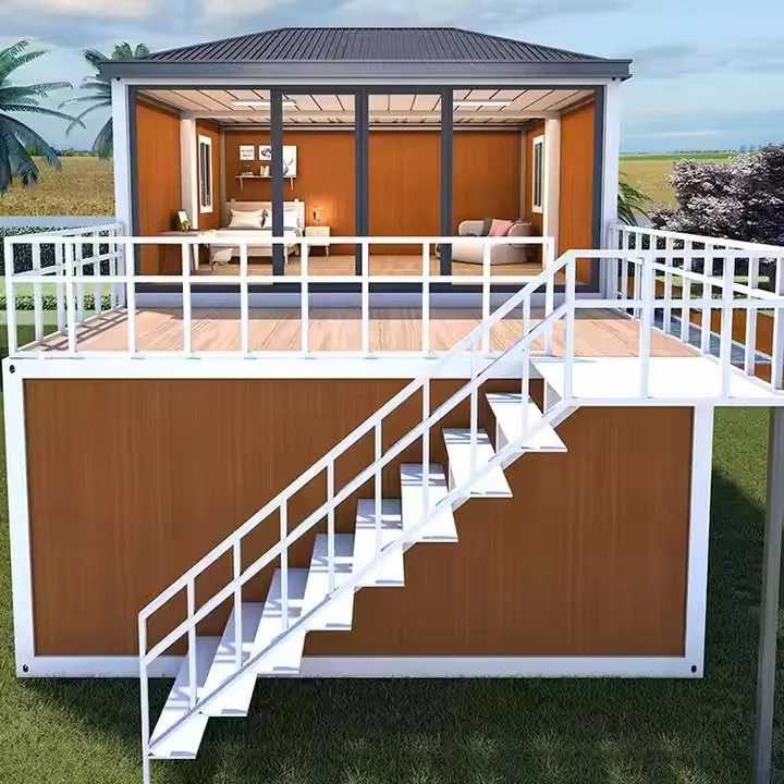 Australia ease of installation Container cabin casas modulares prefabricadas Customizable colors