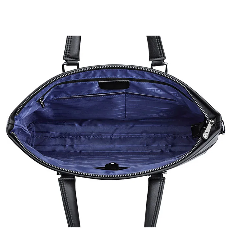 Good quality laptop bag fashionable design for men men genuine leather briefcase fashion designer bag