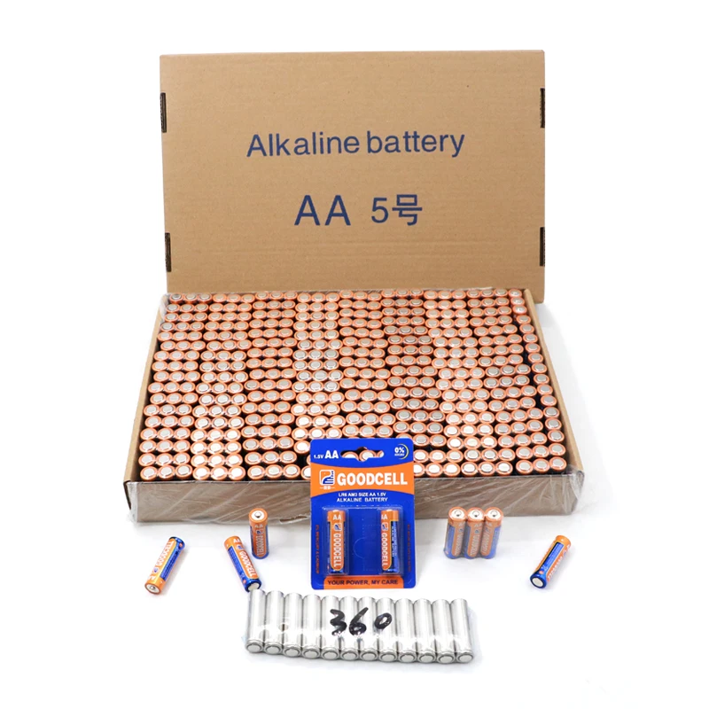 Батарейки 1,5 в aa 4 шт. 6 в, батарейки aa/lr6/am3 aa