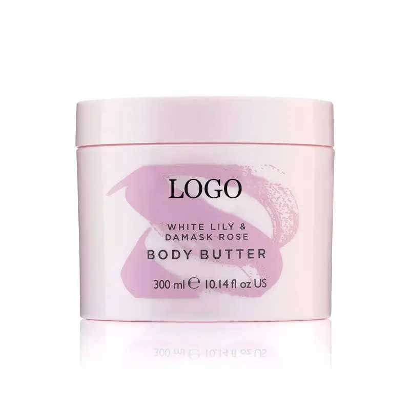 private label wholesale vendor Pure natural moisturizing Organic lighting rose Shea mango whipped natural organic body Butter