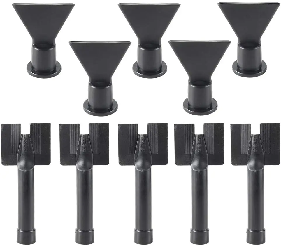 Seal nozzles Plastic nozzle Mastic Soft rubber cartridge Replacement  Bended  Caulking Gun Nozzle