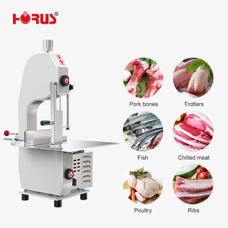 Horus aluminum alloy butcher meat 110v bone saw electric meat cutter machine