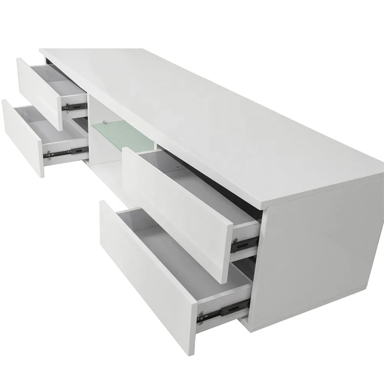 Custom Wholesale Fashion White Mdf Modern Style Tv Stand For Home And Hotel