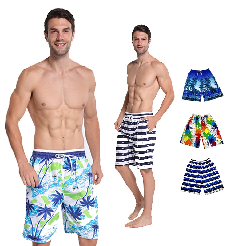 313# Quality High wholesale  Digital printing swim trunks custom boardshorts beachwear men swimming trunks board