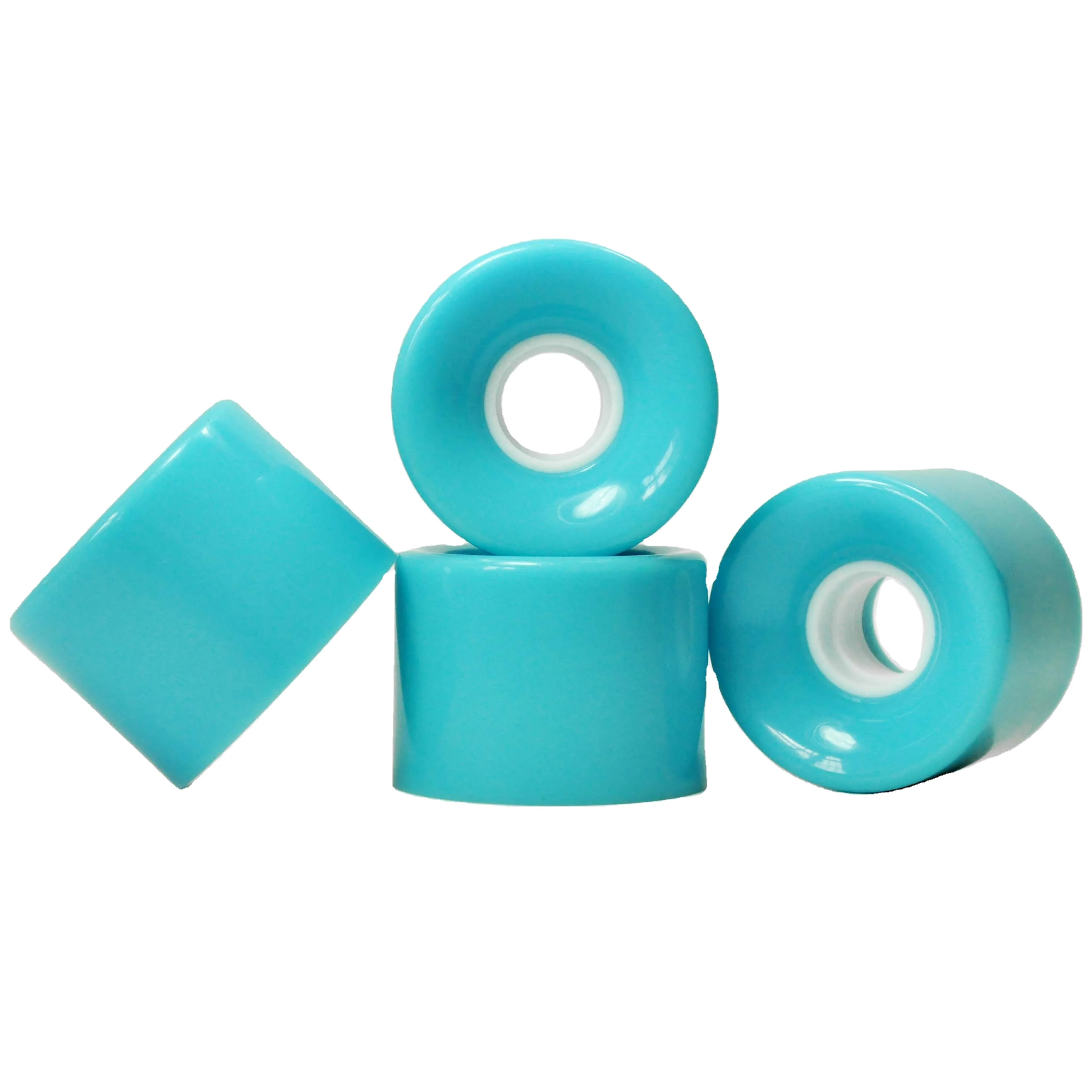 Manufacturer 63mm 78a longboard skateboard wheels pu