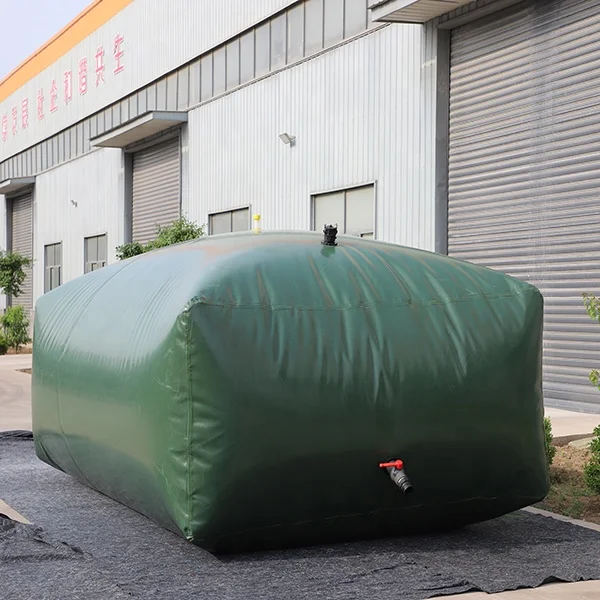 Rectangle pvc drink tarpaulin farm collapsible flexible bladder water tank plastic carrier 10000 liter gallon 10 ton