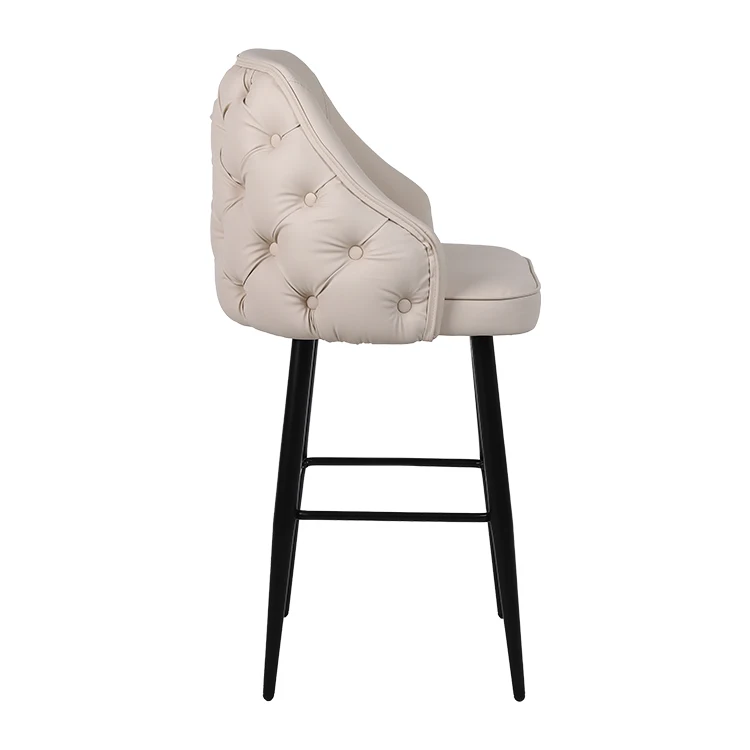 Good Quality Bar Furniture bar chair modern bar stool metal leg high chair counter stools