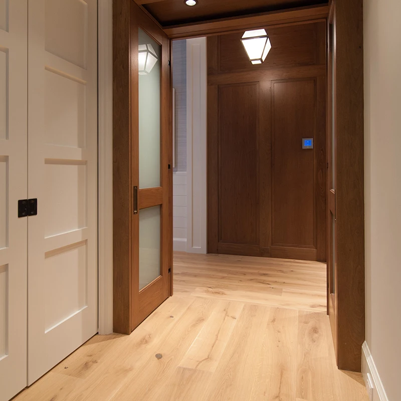 Interior Wooden Doors with Custom Carving Details