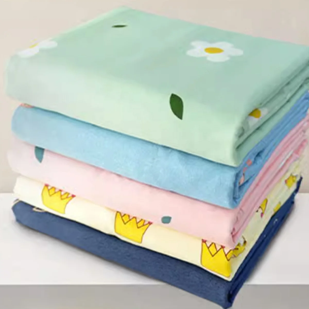 Textile fabric manufacturer wholesale woven twill pigment printing breathable 100%cotton single bed sheet bedding printed fabric