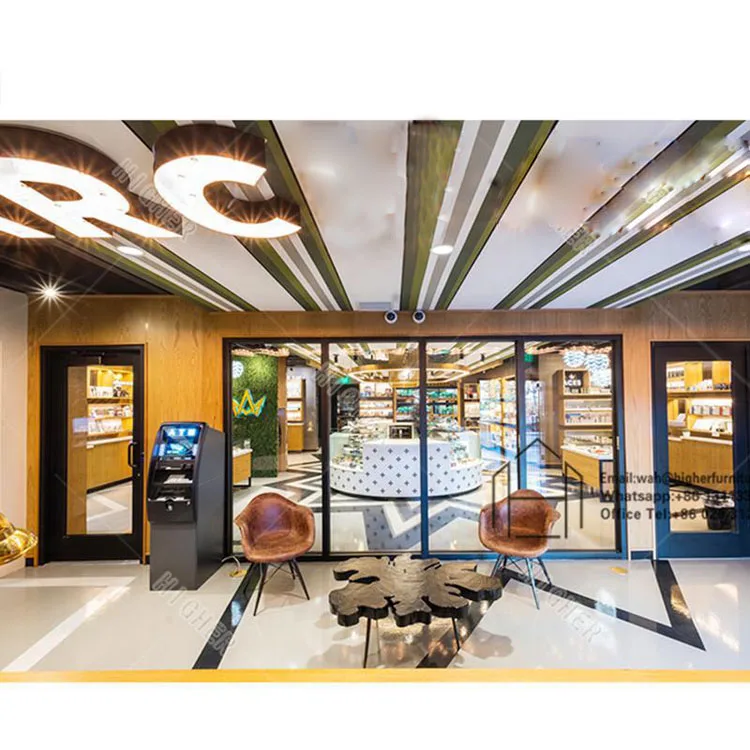 Витрина для сигаретного табачного дисплея на заказ стойка хранения сигарет со светодиодным светом