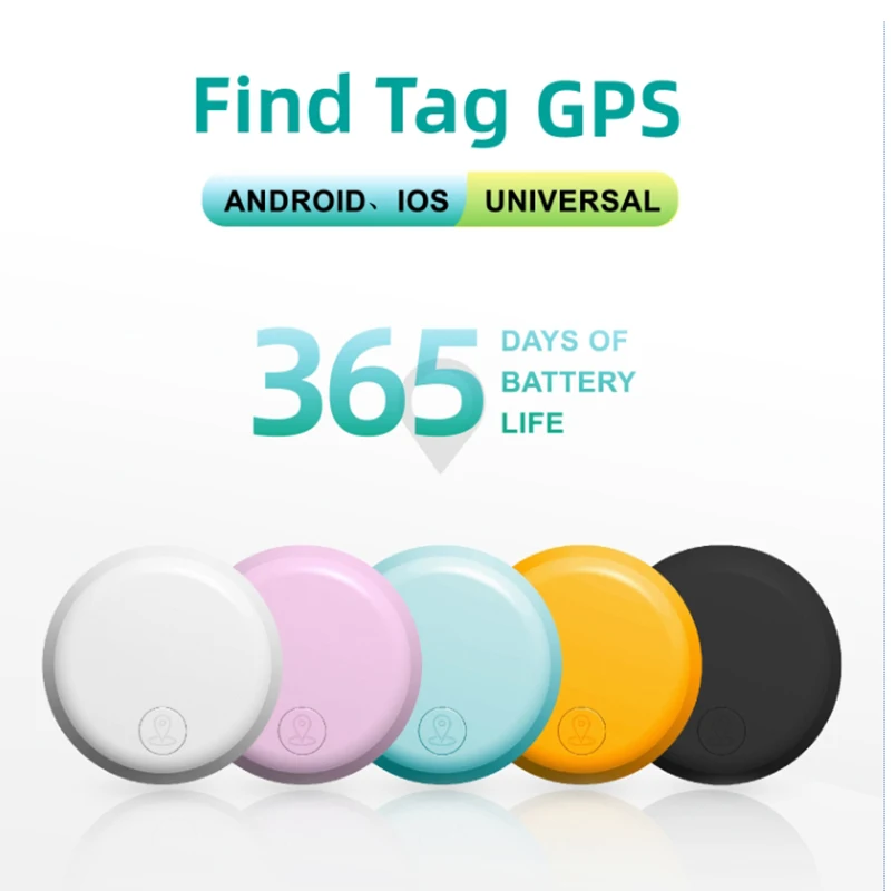 Universal Android IOS LBS Positioning IP67 Waterproof Tracking Device Airtag Anti-Lose GPS Pet Tracker For Track Viewing