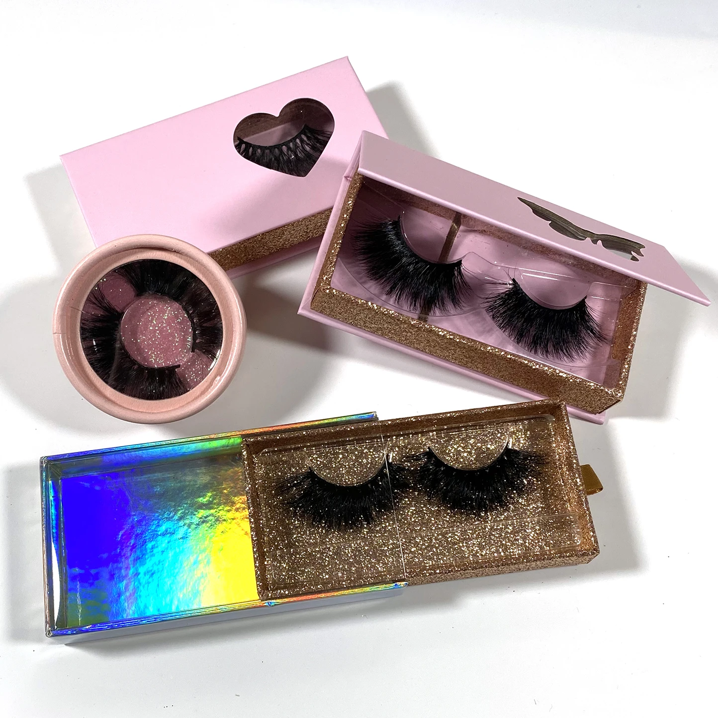 
Wholesale Eyelash Custom Label Trays and Box Wholesale Eyelash Vendor the Cheapest Price Clear Set Box Case 