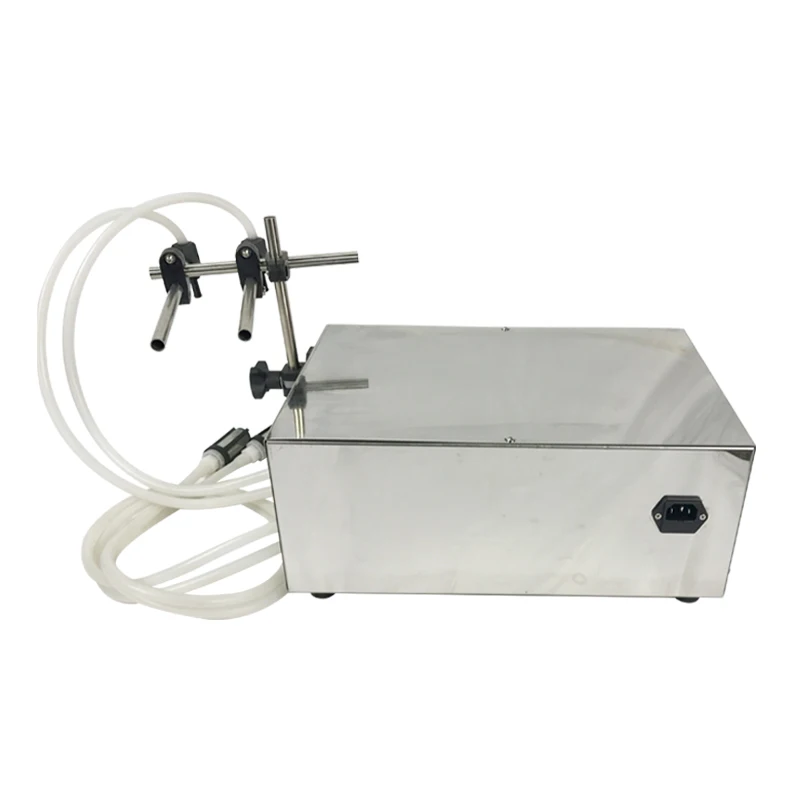 Double-head small numerical control filling machine semi-automatic liquid filling machine liquid quantitative filling machine