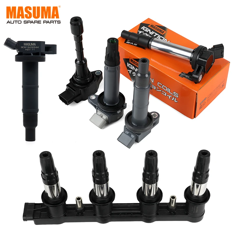 MIC-107 MASUMA Bobina de Encendido Ignition Coil 90919-02252 for Toyota Beetle Eos 1.4 1.6 OEM 4560116913121