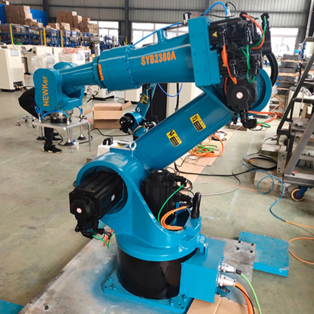 6 Axis Palletizer Pick and Place Mirobot Milling Mechanical Robot Arm similar with Kuka Robot Arm
