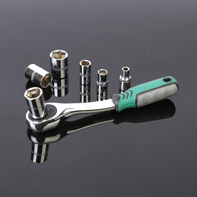 151PCS hardware tools Ratchet Socket Wrench Tool Set Box Spanner Auto car repair Combination Tool Kit