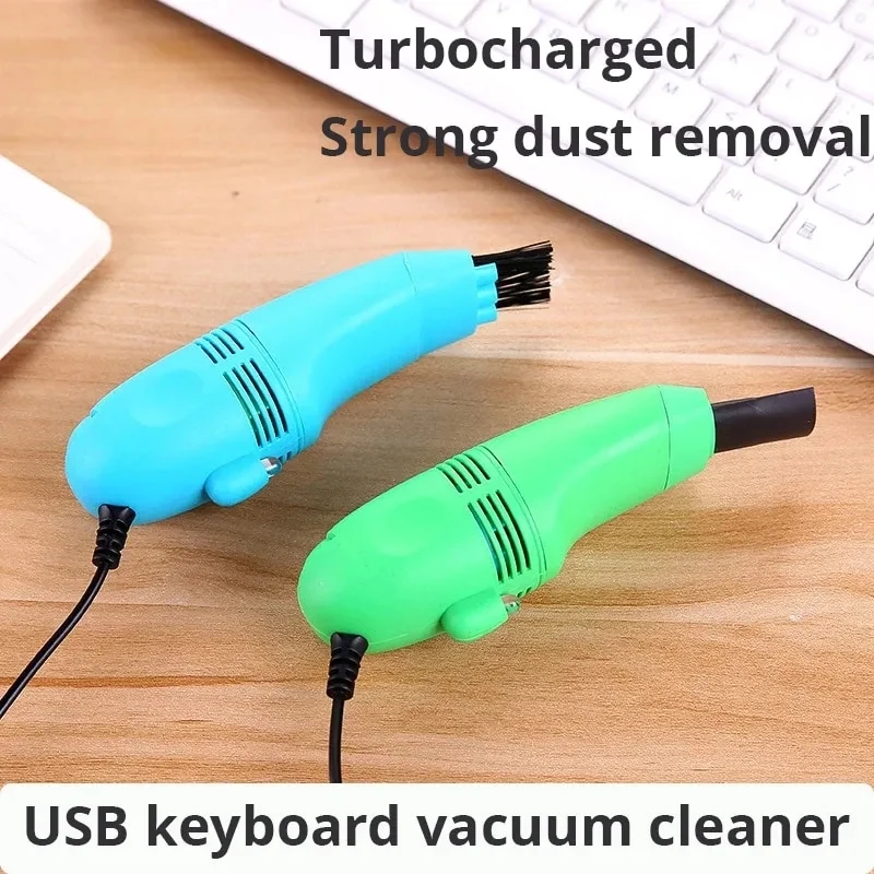 Mini Vacuum Cleaner Keyboard Cleaning Brush Laptop Shell Cleaner Dust Brush Portable USB Handheld Vacuum Cleaner Cleaning Tools