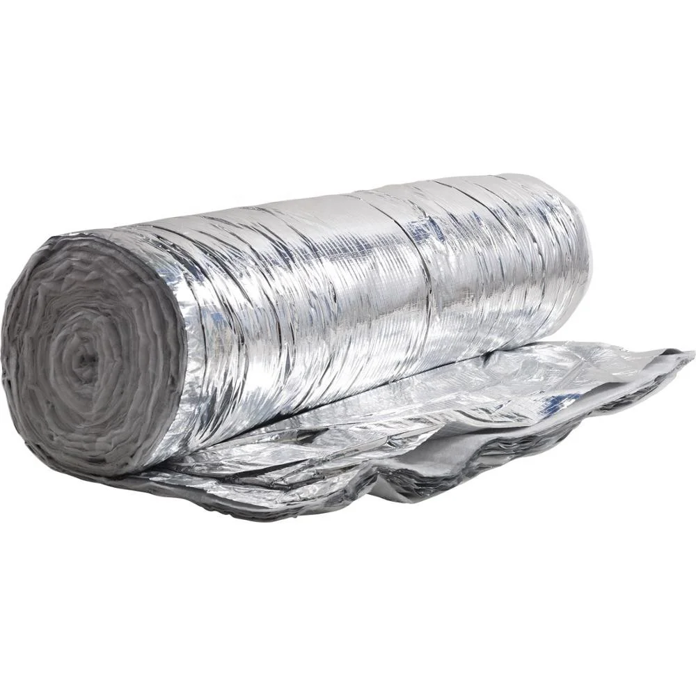 Multi layer aluminum foil bubble thermal reflective insulation