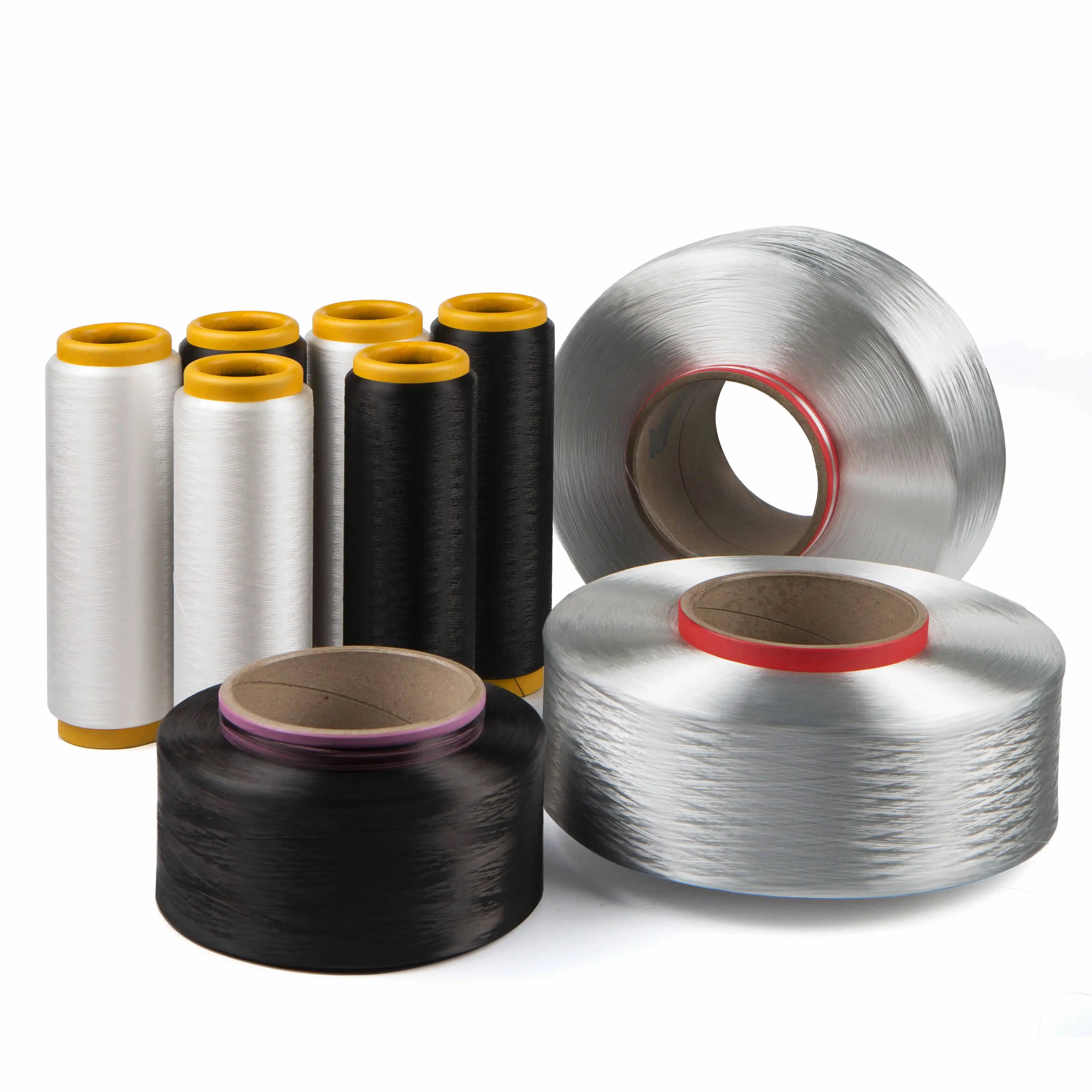 Factory Direct Sales Polyester Hot Melt Yarn 100D 150D Polyester Low Melt Yarn