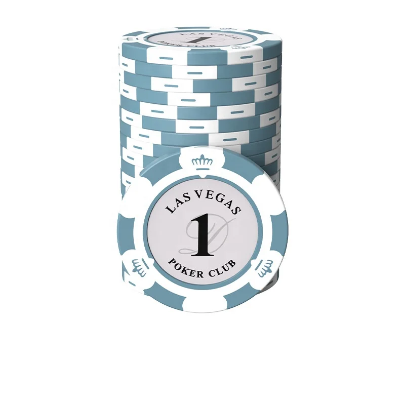 Colorful custom printed cheap poker chip crown high quality 14gram clay casino poker chips Chips Set for Card Board Game